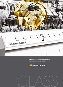 DOUBLE-EDGING MACHINES - MOLATRICI BILATERALI