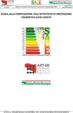 GUIDA ALLA COMPILAZIONE DELL'ATTESTATO DI PRESTAZIONE ENERGETICA DEGLI ...