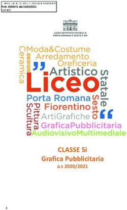 CLASSE 5i Grafica Pubblicitaria - a.s 2020/2021 - Liceo Artistico di Porta ...
