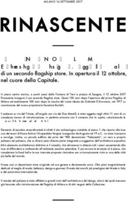 A ROMA, UNA NUOVA RINASCENTE.