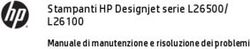 Stampanti HP Designjet serie L26500/ - L26100 Manuale di manutenzione e risoluzione dei problemi
