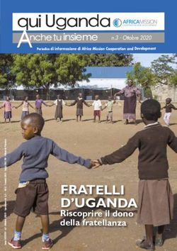 Qui Uganda Anche tu insieme - FRATELLI D'UGANDA - Africa Mission