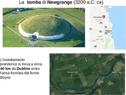 La tomba di Newgrange (3200 a.C. ca) - 40 km da Dublino entro L'insediamento preistorico si trova a circa - Unibo