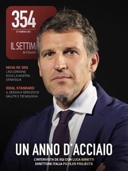 UN ANNO D'ACCIAIO - IL SETTIMANALE