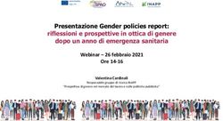 Presentazione Gender policies report: riflessioni e prospettive in ottica di genere dopo un anno di emergenza sanitaria