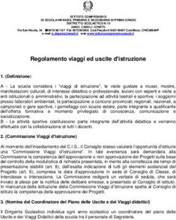 Regolamento viaggi ed uscite d'istruzione