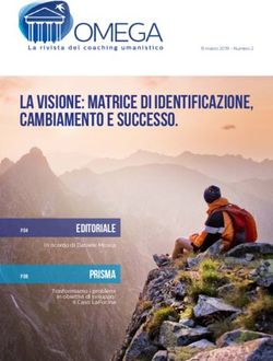 La visione: matrice di identificazione, cambiamento e successo - editoriale prisma