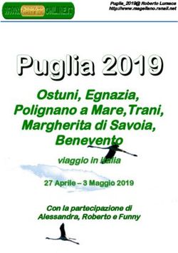 PUGLIA 2019 OSTUNI, EGNAZIA, POLIGNANO A MARE,TRANI, MARGHERITA DI SAVOIA, BENEVENTO - CAMPERONLINE