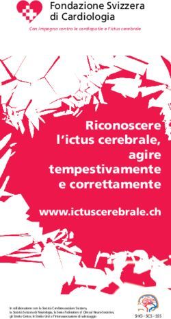 Riconoscere l'ictus cerebrale, agire tempestivamente e correttamente