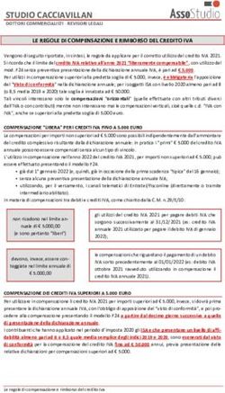 STUDIO CACCIAVILLAN DOTTORI COMMERCIALISTI - REVISORI LEGALI - Studio ...