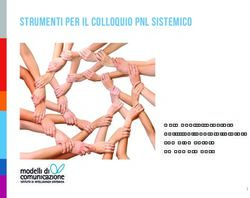 Strumenti per il colloquio pnl Sistemico - Un modello integrato per il colloquio di aiuto, cambiamento, empowerment - Modelli di Comunicazione