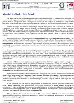 Viaggi di Studio del Liceo Brocchi - IC. Bombieri