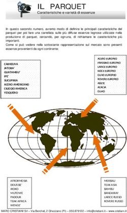 IL PARQUET - Maro Cristiani