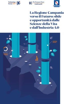 La Regione Campania verso il Futuro: sfide e opportunità dalle Scienze della Vita e dall'Industria 4.0