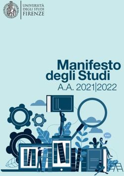 Manifesto degli Studi A.A. 2021|2022 - Corso di Laurea Magistrale ...