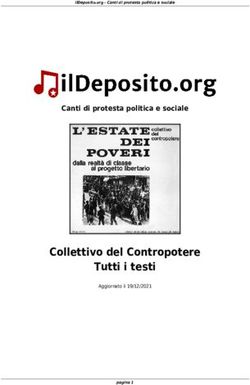 Collettivo del Contropotere Tutti i testi - Canti di protesta politica e sociale - Aggiornato il 19/12/2021 - ilDeposito.org