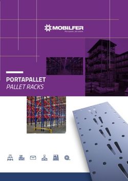 PORTAPALLET PALLET RACKS - Pi&ugrave; spazio, pi&ugrave; valore - Mobilfer