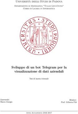Sviluppo di un bot Telegram per la visualizzazione di dati aziendali