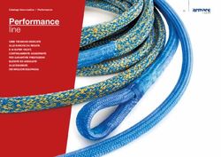 Performance line - Armare Ropes