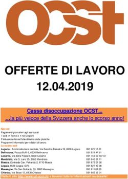 OFFERTE DI LAVORO 12.04.2019 - Cassa disoccupazione OCST...