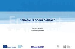 "ERASMUS GOING DIGITAL" - 26 febbraio 2021 Claudia Peritore - Garr