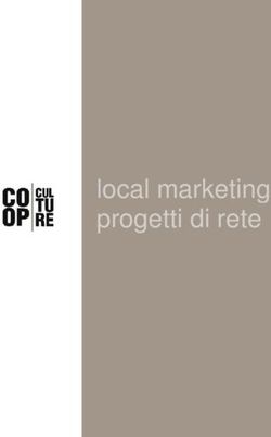 Local marketing progetti di rete