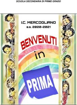 SCUOLA SECONDARIA DI PRIMO GRADO - Istituto Comprensivo Statale di ...