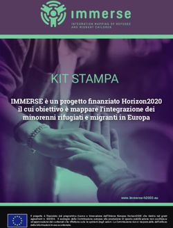 KIT STAMPA IMMERSE è un progetto finanziato Horizon2020 il cui obiettivo è mappare l'integrazione dei minorenni rifugiati e migranti in Europa
