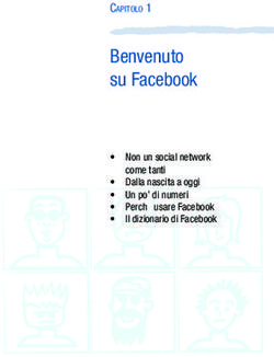 Benvenuto su Facebook - Non un social network come tanti Dalla nascita a oggi Un po' di numeri Perché usare Facebook Il dizionario di Facebook