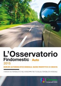 I MERCATI AUTOMOBILISTICI NEL MONDO RITRATTO DELL'AUTOMOBILISTA MONDIALE - MERCATO AUTOMOBILISTICO MONDIALE: BUONE PROSPETTIVE DI CRESCITA