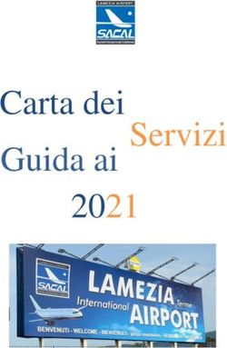 Carta dei Servizi - Assaeroporti