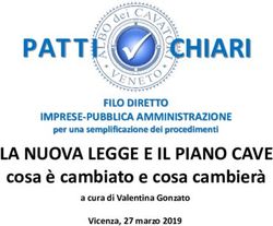 PAT TI CHIARI LA NUOVA LEGGE E IL PIANO CAVE - cosa è cambiato e cosa cambierà FILO DIRETTO - Albo Cavatori