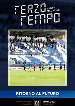RITORNO AL FUTURO 19.04.2021 - il settimanale commentario di fatti e vita sportivi - Terzo Tempo Sport Magazine