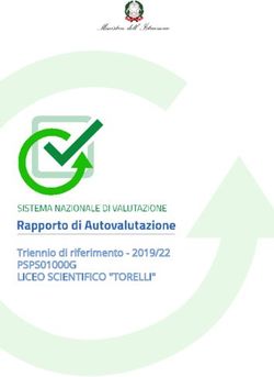 Triennio di riferimento 2019/22 - PSPS01000G LICEO SCIENTIFICO "TORELLI"