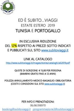 ED È SUBITO VIAGGI ESTATE ESTERO 2019 - TUNISIA E PORTOGALLO - CRAL Unicredit Torino