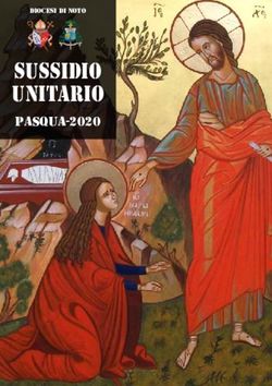 SUSSIDIO UNITARIO PASQUA-2020 - DIOCESI DI NOTO - CASA DON PUGLISI