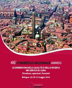 46 CONGRESSO NAZIONALE ANMDO - LE DIMENSIONI DELLA QUALITÀ E DELLA RICERCA NEI SERVIZI DI CURA: Strutture, operatori, funzioni Bologna ...