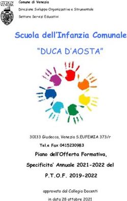 "DUCA D'AOSTA" Scuola dell'Infanzia Comunale - Comune di ...