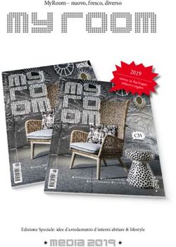 MY ROOM MYROOM - NUOVO, FRESCO, DIVERSO 2019