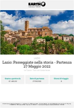 Lazio: Passeggiate nella storia - Partenza 27 Maggio 2022