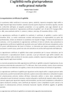 L'agibilit&agrave; nella giurisprudenza e nella prassi notarile