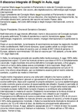 Il discorso integrale di Draghi in Aula, oggi - Key4biz