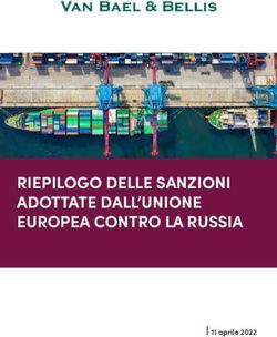 RIEPILOGO DELLE SANZIONI ADOTTATE DALL'UNIONE EUROPEA CONTRO LA RUSSIA ...