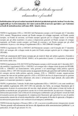 Il Ministro delle politiche agricole alimentari e forestali - Mipaaf