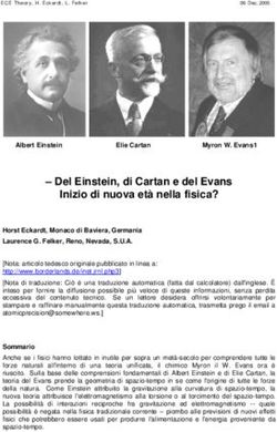 Del Einstein, di Cartan e del Evans Inizio di nuova et&agrave; nella fisica?