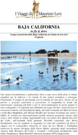 BAJA CALIFORNIA in fly & drive - I Viaggi di Maurizio Levi