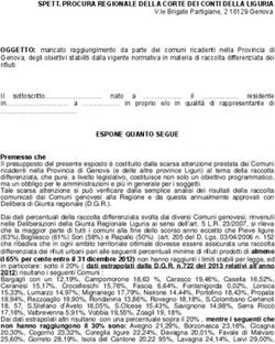 SPETT. PROCURA REGIONALE DELLA CORTE DEI CONTI DELLA LIGURIA