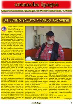 Cronache ipogee pagine di informazione speleologica per il Friuli Venezia Giulia - n. 11/2021 - Jimdo
