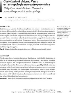 Costellazioni ubique: Verso un'antropologia-non-antropocentrica - Revistas.Usp.Br