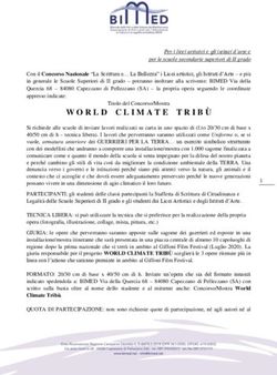 WORLD CLIMATE TRIBÙ - Bimed